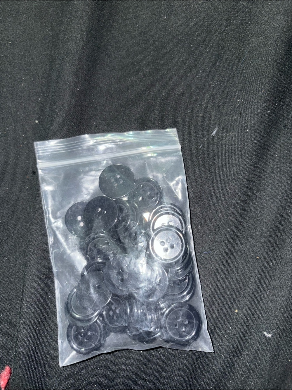 50 pack of 3/4 inch Resin Buttons